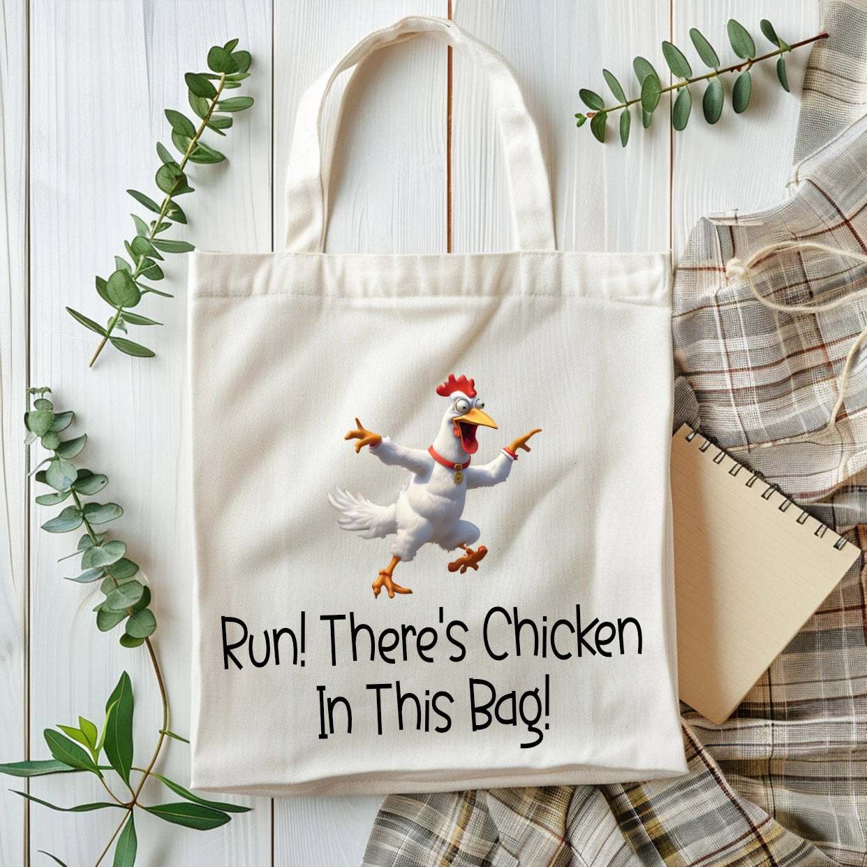White Canvas Tote Bags
