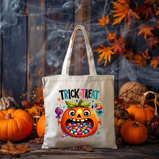 Halloween Canvas Tote Bags