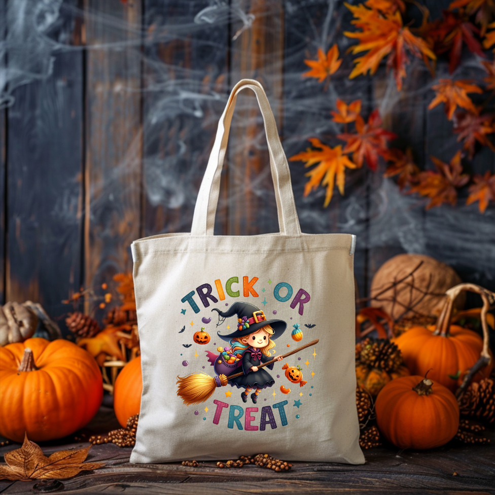 Halloween Canvas Tote Bags