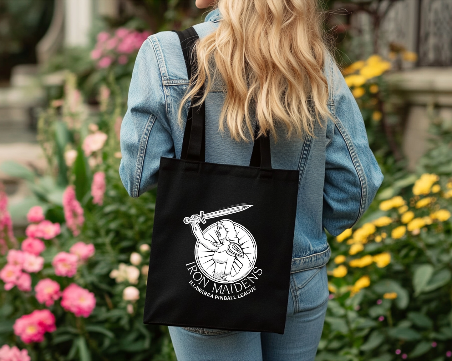 Black Cotton Tote Bags