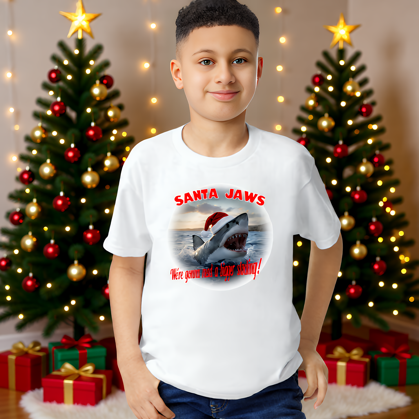 Santa Jaws T-Shirt