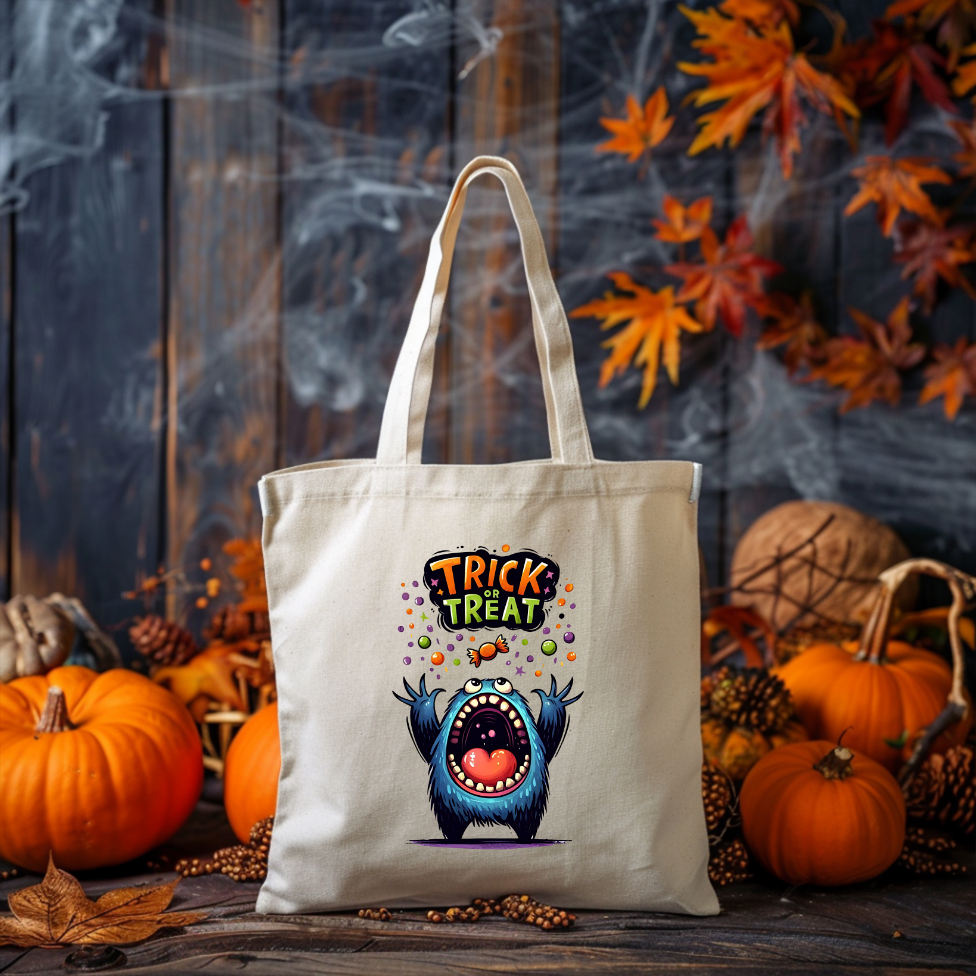 Halloween Canvas Tote Bags